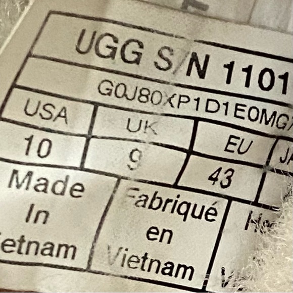 Ugg Men's Scuff Suede Grey Slippers Size 10 - Picture 8 of 10